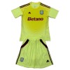 Officiële Voetbalshirt + Korte Broek Doelman Aston Villa 2025-26 Gele - Kids